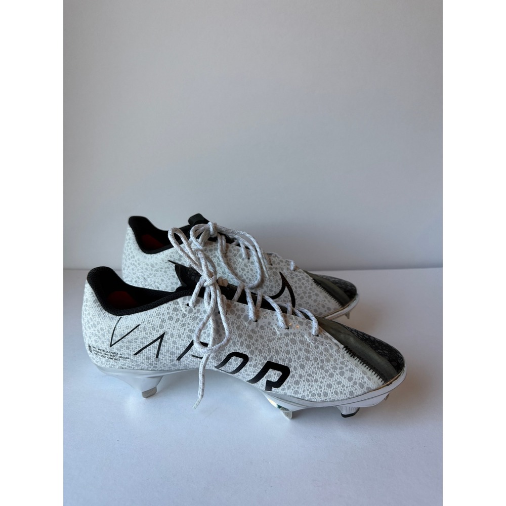 Nike Vapor Ultrafly 4 Keystone Baseball Cleats Men 7.5 White Black Safari Chrome